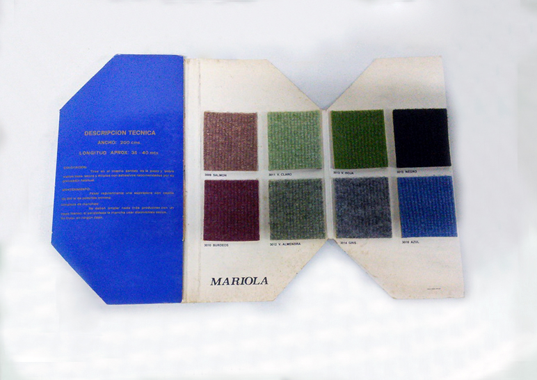 muestrario telas hilos consultar medidas y cantidades